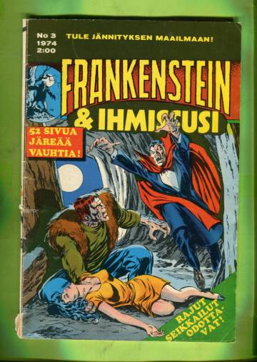 Frankenstein & Ihmissusi 3/74