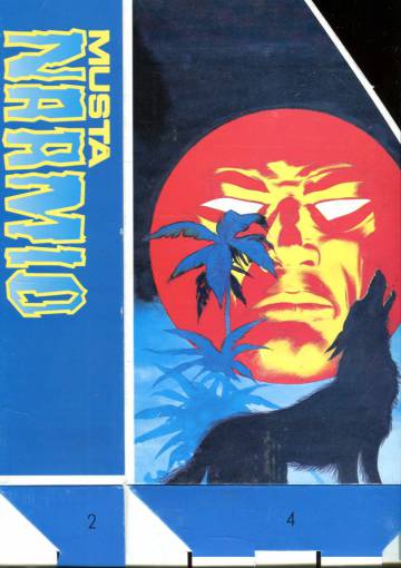 Mustanaamio -lehtikansio (9 kpl)