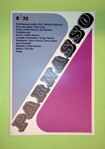 Parnasso 8/72
