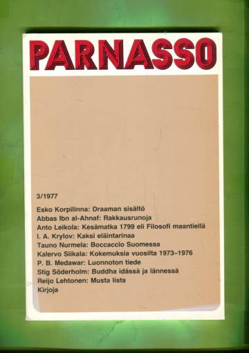 Parnasso 3/77