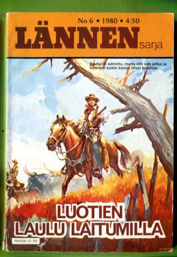 Lännensarja 6/80 - Luotien laulu laitumilla