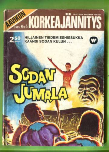 Aavikon Korkeajännitys 5/75 - Sodan jumala