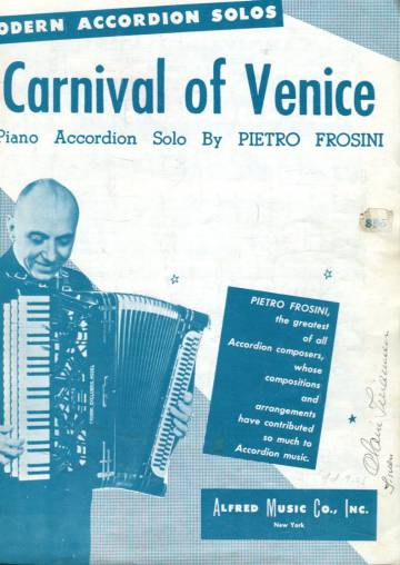 Modern Accordion Solos - Carnival of Venice