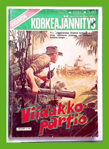 Viidakon Korkeajännitys 7/81 - Viidakkopartio