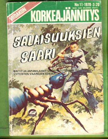 Viidakon Korkeajännitys 11/78 - Salaisuuksien saari