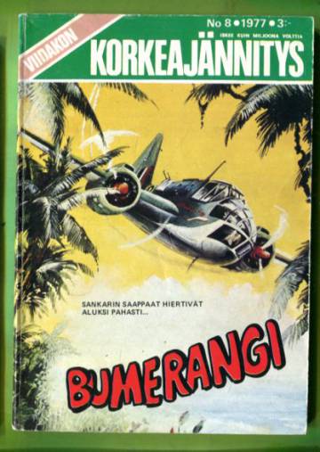 Viidakon Korkeajännitys 8/77 - Bumerangi