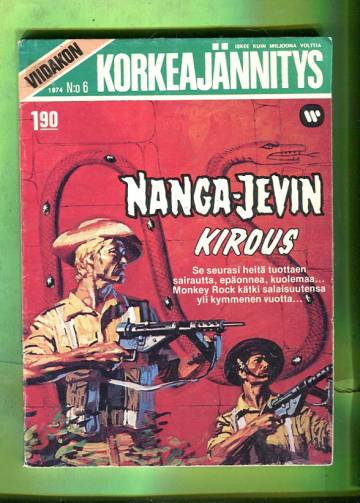 Viidakon Korkeajännitys 6/74 - Nanga-Jevin kirous