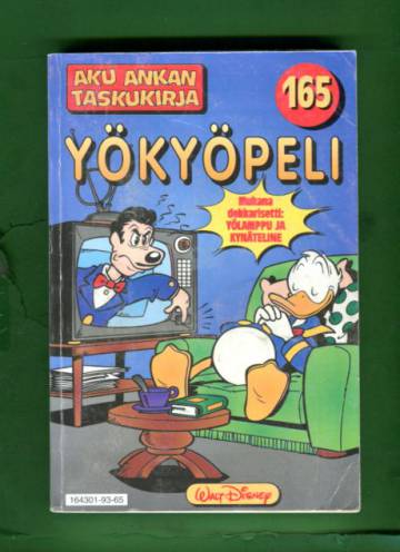 Aku Ankan taskukirja 165 - Yökyöpeli (1. painos)