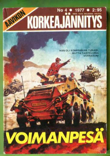 Aavikon Korkeajännitys 4/77 - Voimanpesä