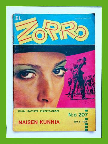 El Zorro 207 (5/76) - Naisen kunnia