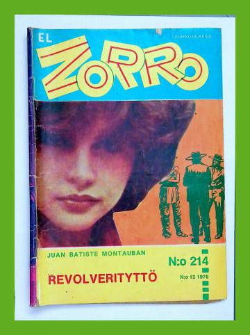 El Zorro 214 (12/76) - Revolverityttö