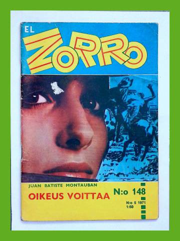 El Zorro 148 (5/71) - Oikeus voittaa