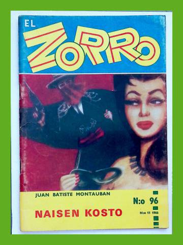 El Zorro 96 (11/66) - Naisen kosto