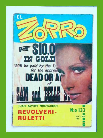 El Zorro 133 (2/70) - Revolveriruletti