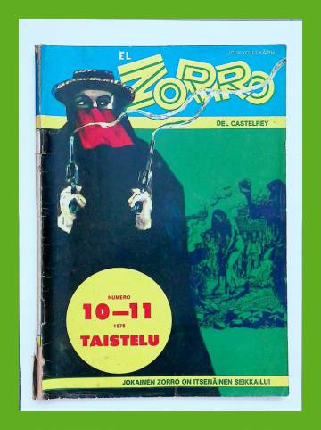 El Zorro 10-11/78 - Taistelu