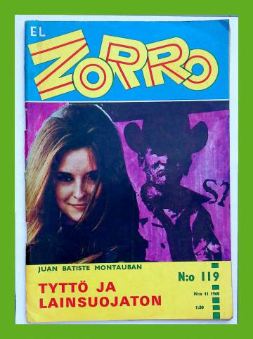 El Zorro 119 (11/68) - Tyttö ja lainsuojaton