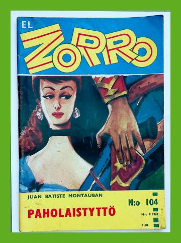 El Zorro 104 (8/67) - Paholaistyttö