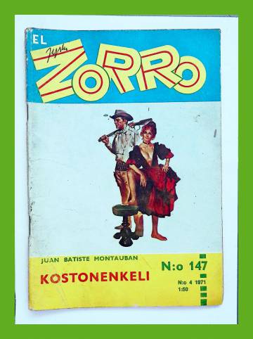 El Zorro 147 (4/71) - Kostonenkeli