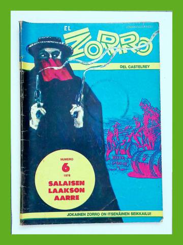 El Zorro 6/78 - Salaisen laakson aarre