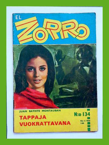 El Zorro 134 (3/70) - Tappaja vuokrattavana