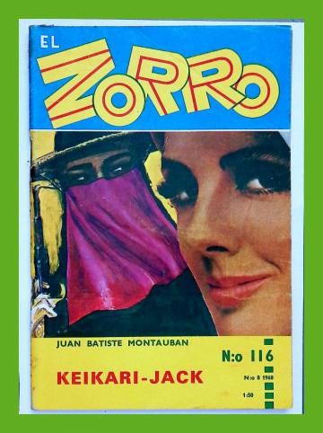 El Zorro 116 (8/68) - Keikari-Jack