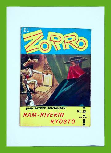 El Zorro 37 (2/61) - Ram-Riverin ryöstö