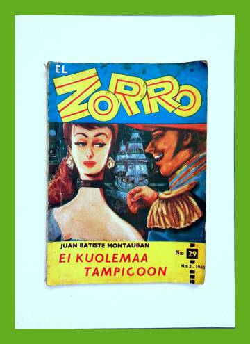 El Zorro 29 (5/60) - Ei kuolemaa Tampicoon