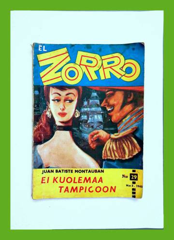 El Zorro 29 (5/60) - Ei kuolemaa Tampicoon