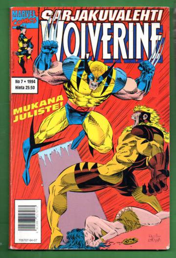 Sarjakuvalehti 7/94 - Wolverine