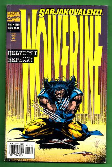 Sarjakuvalehti 8/95 - Wolverine