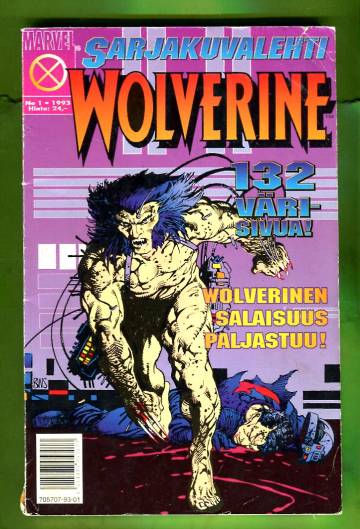 Sarjakuvalehti 1/93 - Wolverine