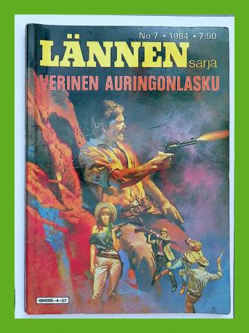 Lännensarja 7/84 - Verinen auringonlasku