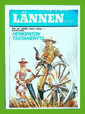 Lännensarja 10/82 - Henkipaton testamentti