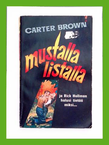 Carter Brown 82 - Mustalla listalla