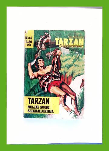 Tarzan - Apinain kuningas - Suuri seikkailukirja 4
