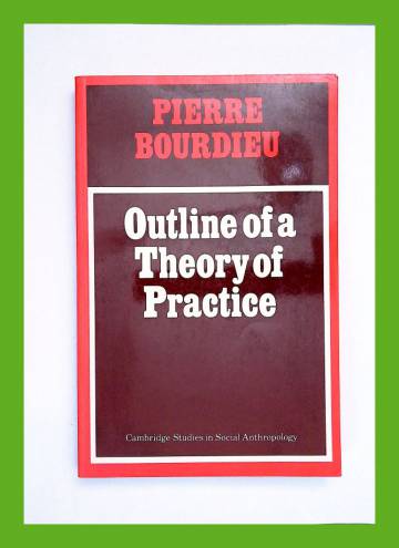 Outline of a Theory of Practice