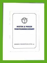 Miesten ja poikien voimistelumerkkisäännöt