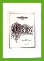 Butterfly / Schmetterling / Papillon (Op. 43 Nr. 1)