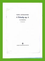 4 Etiudy op. 4 na fortepian