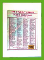 The Student Prince - Piano Selections from Musical Productions