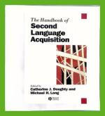 The Handbook of Second Language Acquisition