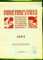 Rakennustaito 1905 näytenumero (näköispainos)