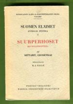 Suomen eläimet 5 - Suurperhoset 4: Mittarit