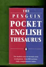 The Penguin Pocket English Thesaurus