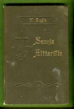 Sanoja alttarilta - Rippipuheita