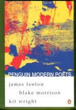 Penguin Modern Poets Vol 1. - James Fenton, Blake Morrison, Kit Wright