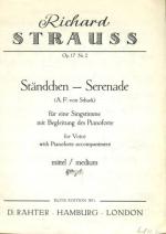 Ständchen - Serenade Op. 17 Nr. 2