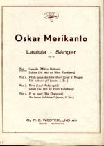 Lauluja / Sånger, N:o 1, Op. 83