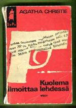 Kuolema ilmoittaa lehdessä - Jännitysromaani (Sapo 79)