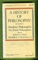 A History of Philosophy Volume 5 - Modern Philosophy: The British Philosophers - Part 2